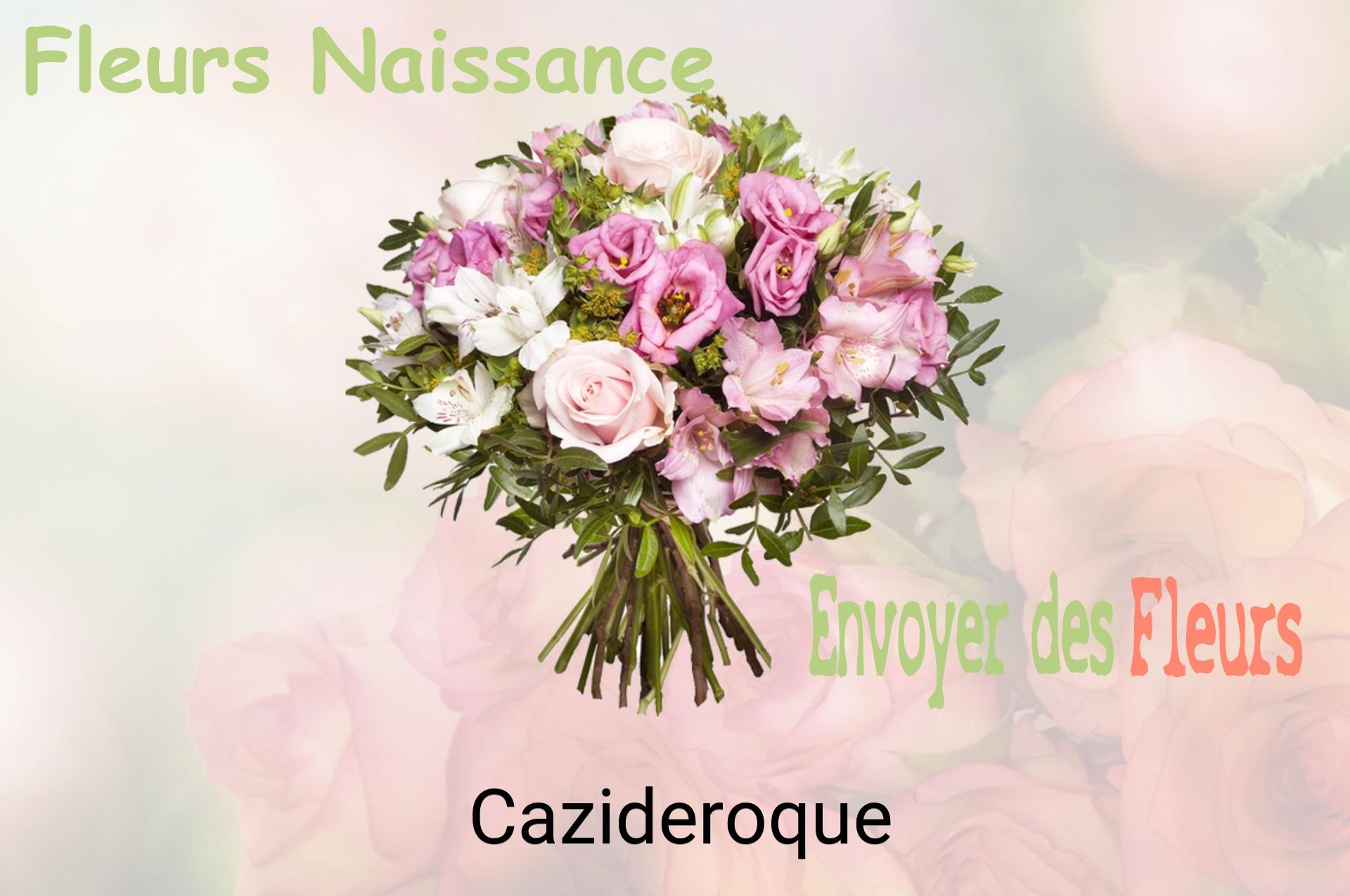 Bouquet de fleurs de naissance livré à Cazideroque